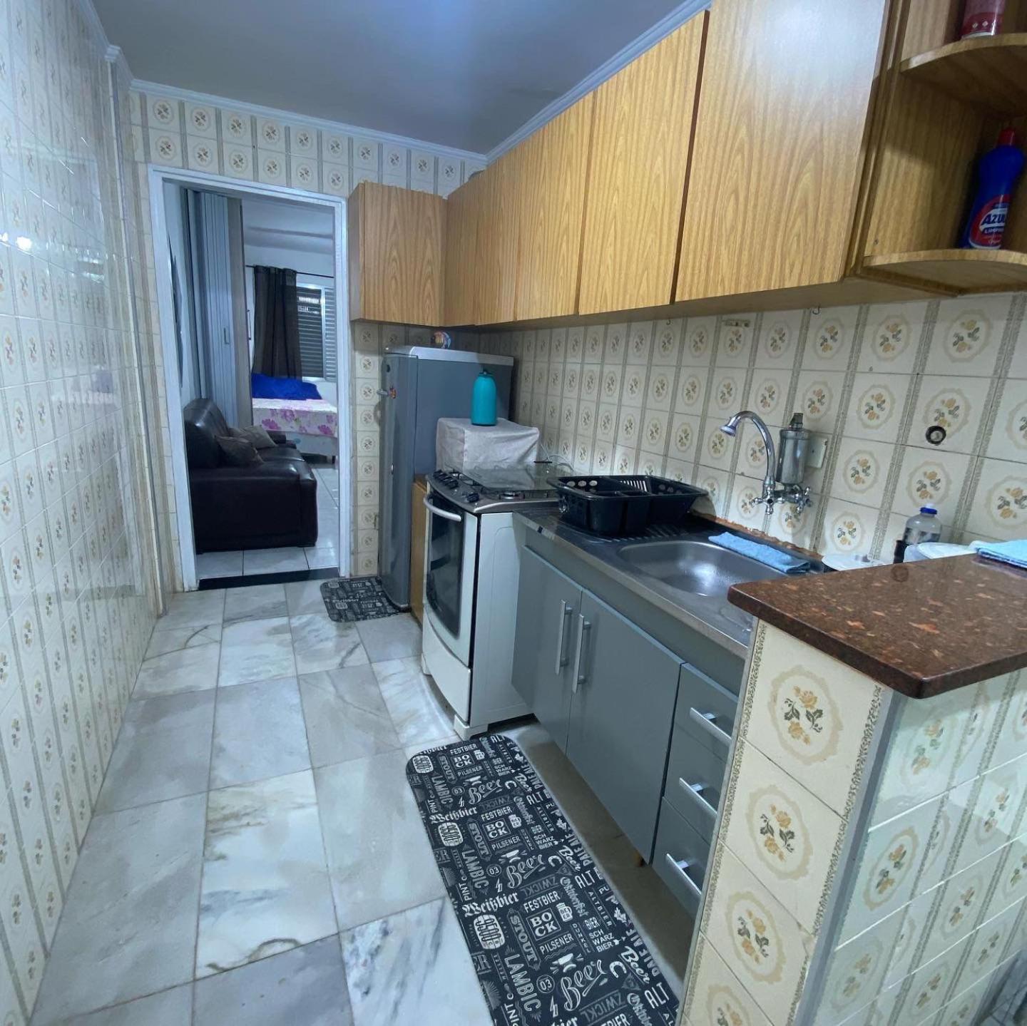 Apartamento Kitnet Pe Na Areia Praia Ocian برايا جراندي المظهر الخارجي الصورة