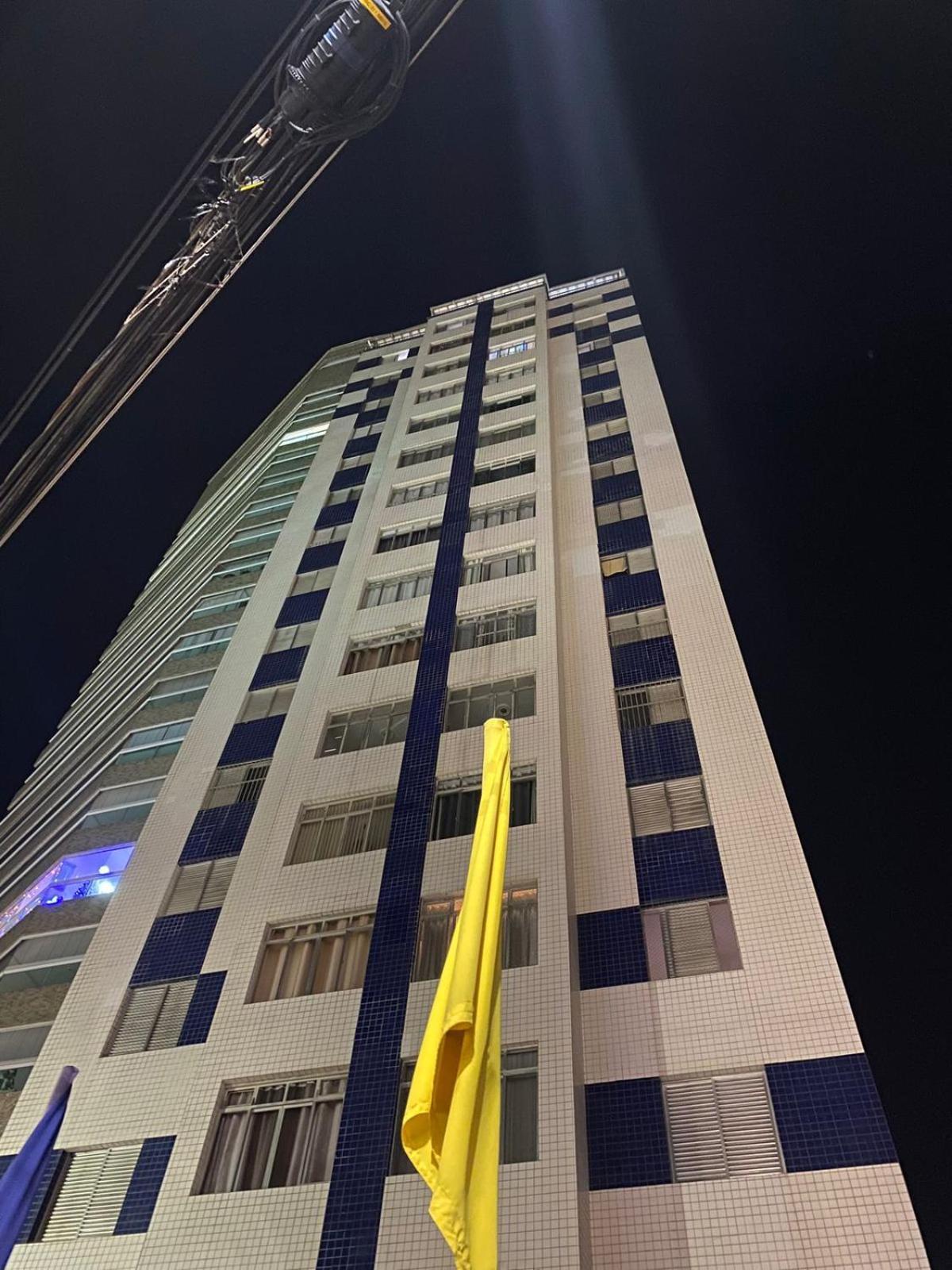 Apartamento Kitnet Pe Na Areia Praia Ocian برايا جراندي المظهر الخارجي الصورة