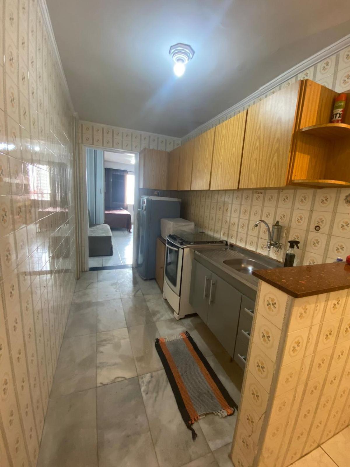 Apartamento Kitnet Pe Na Areia Praia Ocian برايا جراندي المظهر الخارجي الصورة
